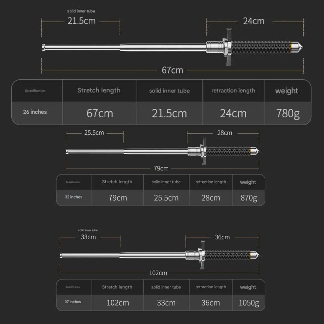 BALANZ – Adjustable Walking Stick with Stable Base