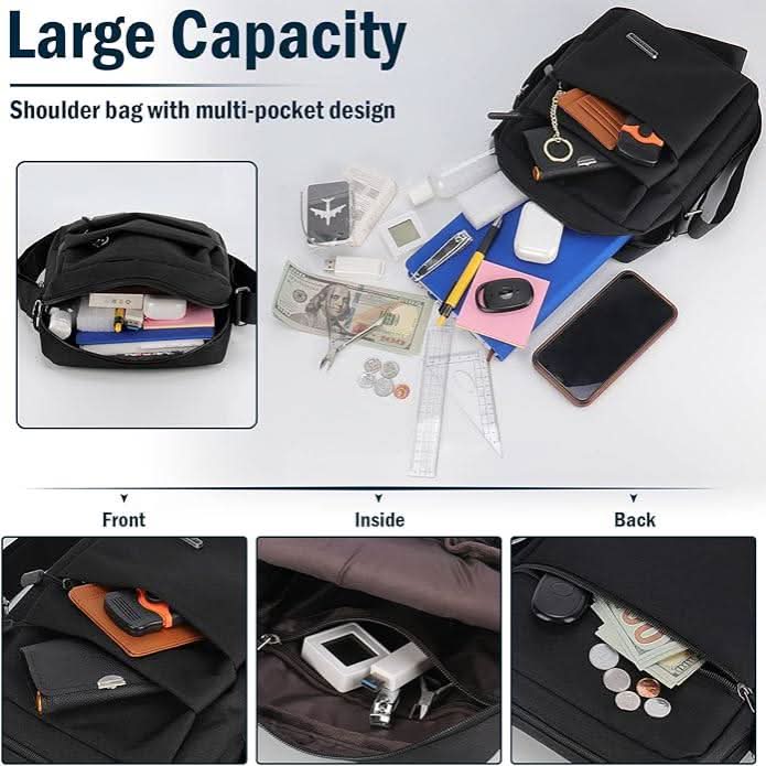URBANGUARD – Waterproof Men’s Shoulder Bag with Anti-Theft Design
