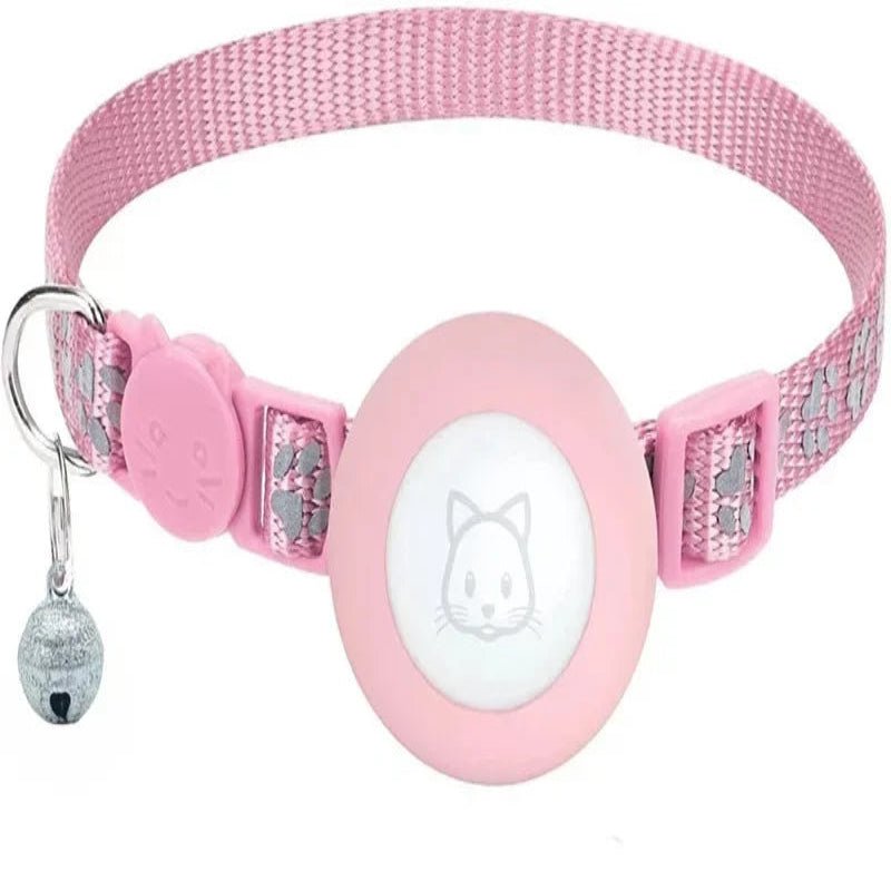VELVETAIL SOFTCUB – Reflective Cat Collar with Airtag Holder and Safety Bell