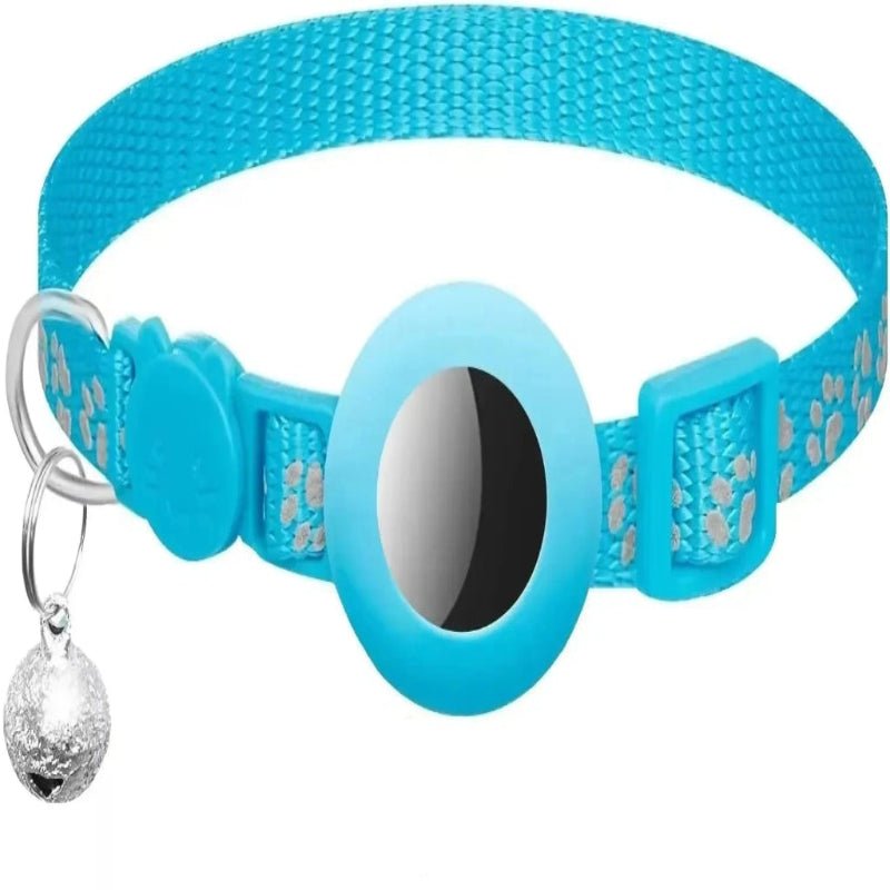 VELVETAIL SOFTCUB – Reflective Cat Collar with Airtag Holder and Safety Bell