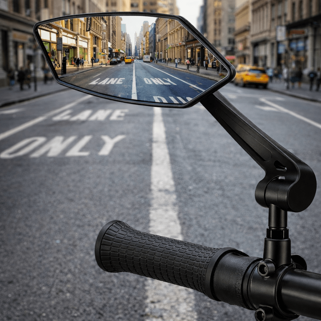 VIEWMAX CYCLEX – Adjustable Bike Rear View Mirror with Wide-Angle Visibility