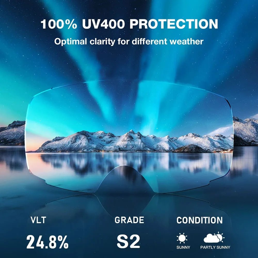 VISTASWITCH – Interchangeable Lens Anti-Fog Ski Goggles with UV400 Protection