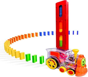 Domino Train | Automatic Domino Laying Toy for Kids