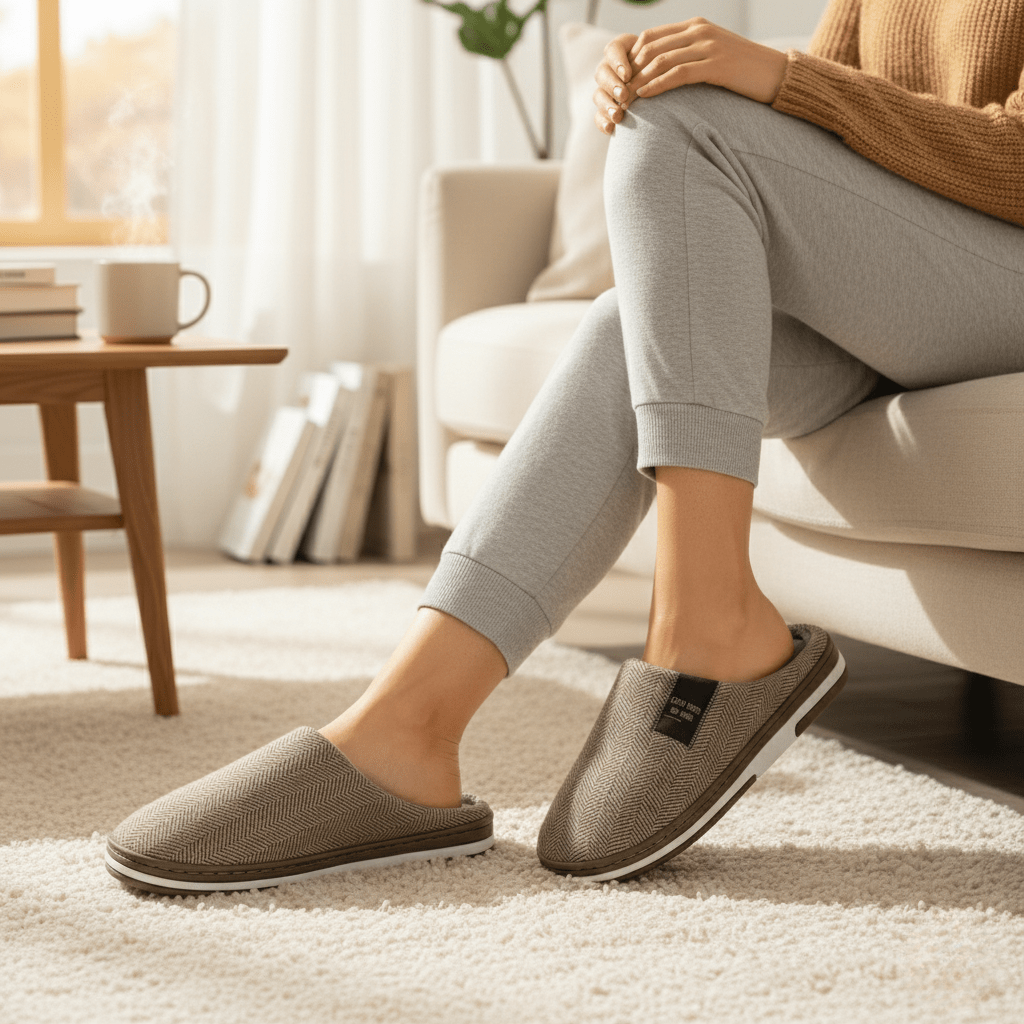 WARMNEST SLIPPERS – Soft Lined Slippers for Cozy Warmth at Home