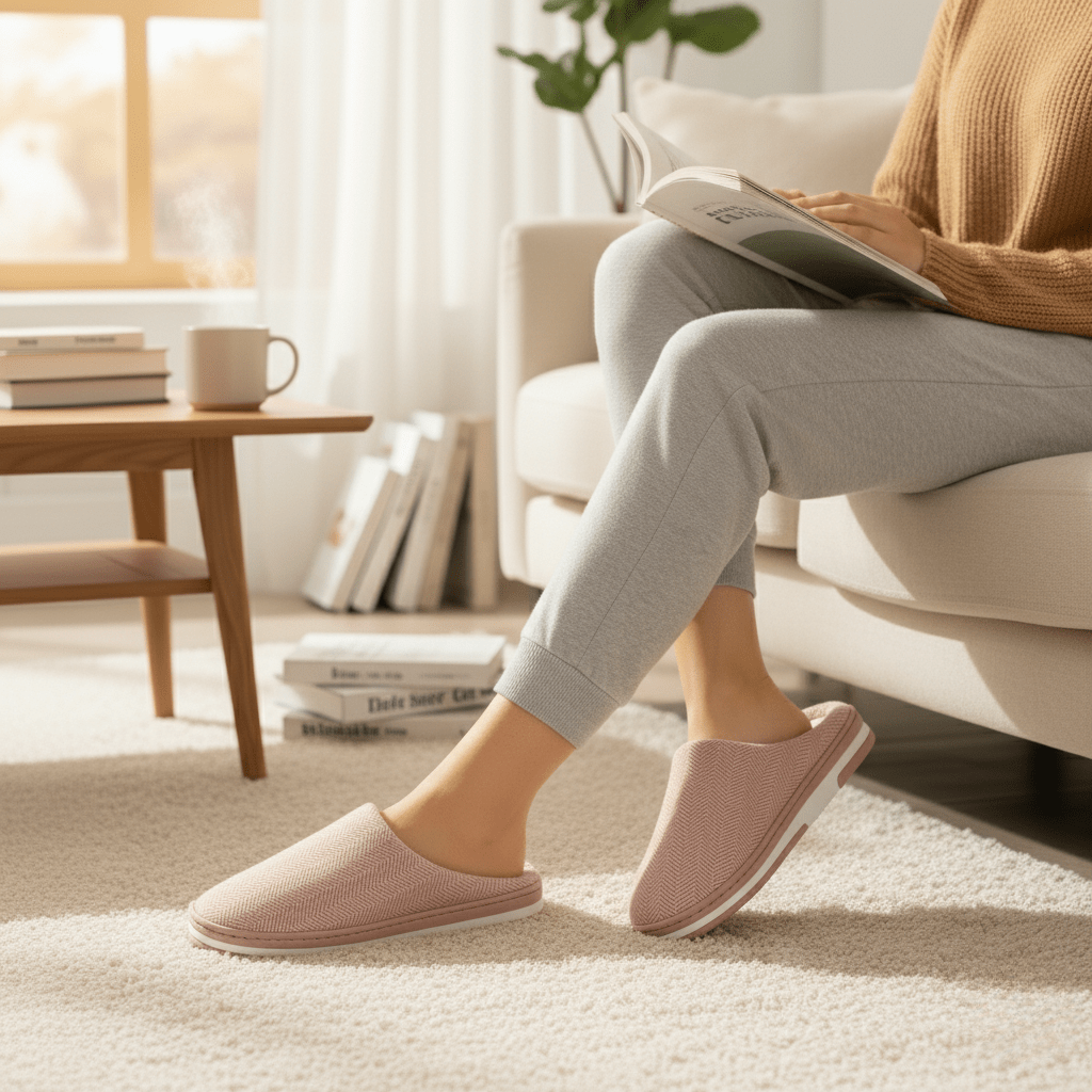 WARMNEST SLIPPERS – Soft Lined Slippers for Cozy Warmth at Home