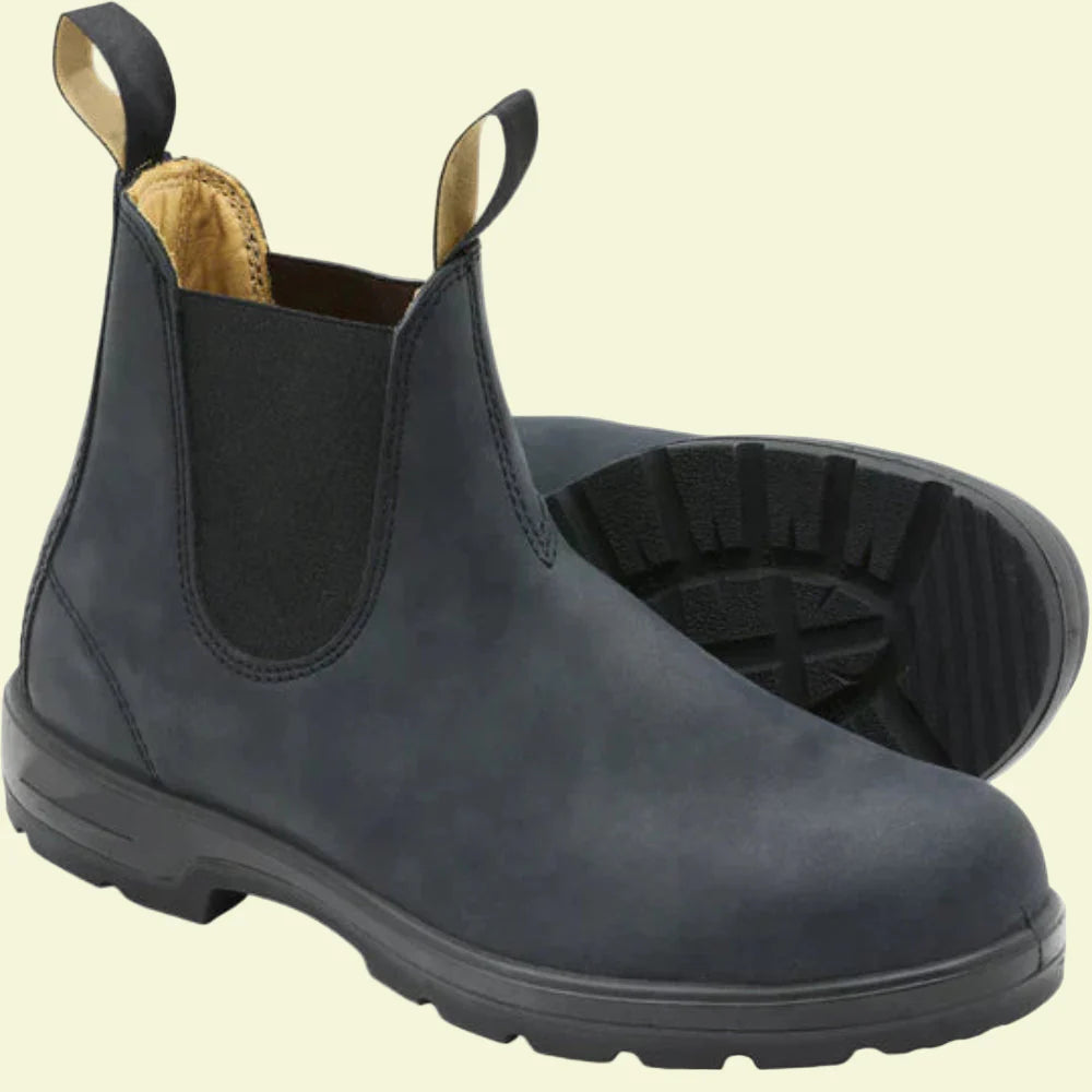 Women’s Waterproof Leather Chelsea Boots | Durable Slip On