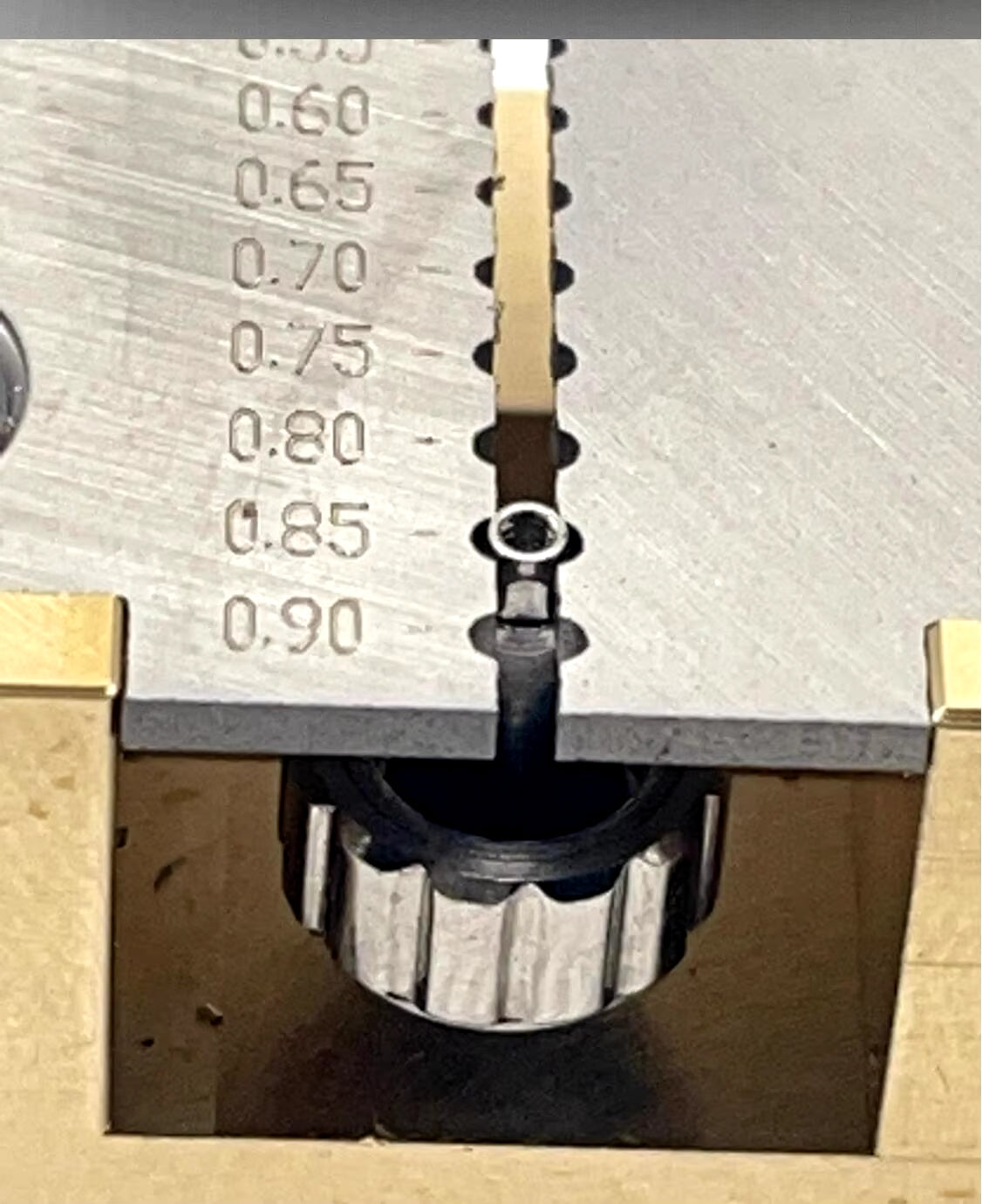 Small Brass Vise