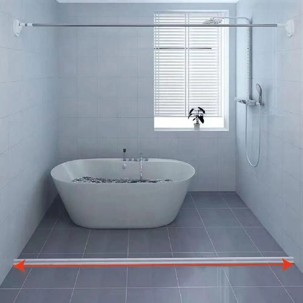 WATERSTOPPER – Flexible Silikon Dichtungsstreifen für Bad & Küche