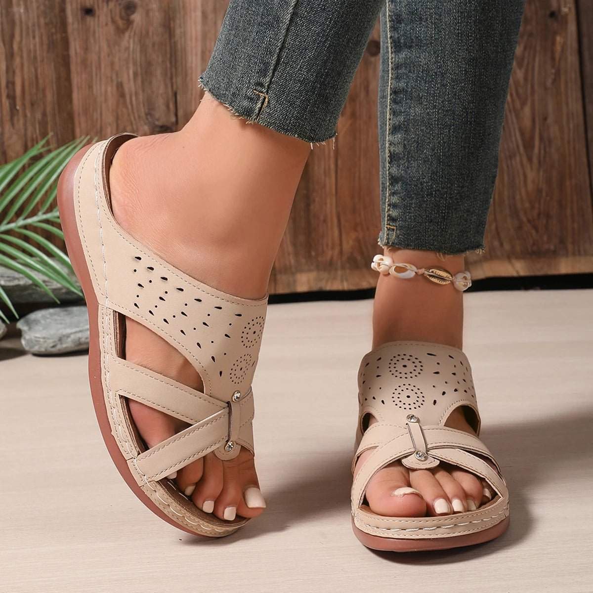 WEDGEVA – Orthopedic platform wedge sandals for all-day style
