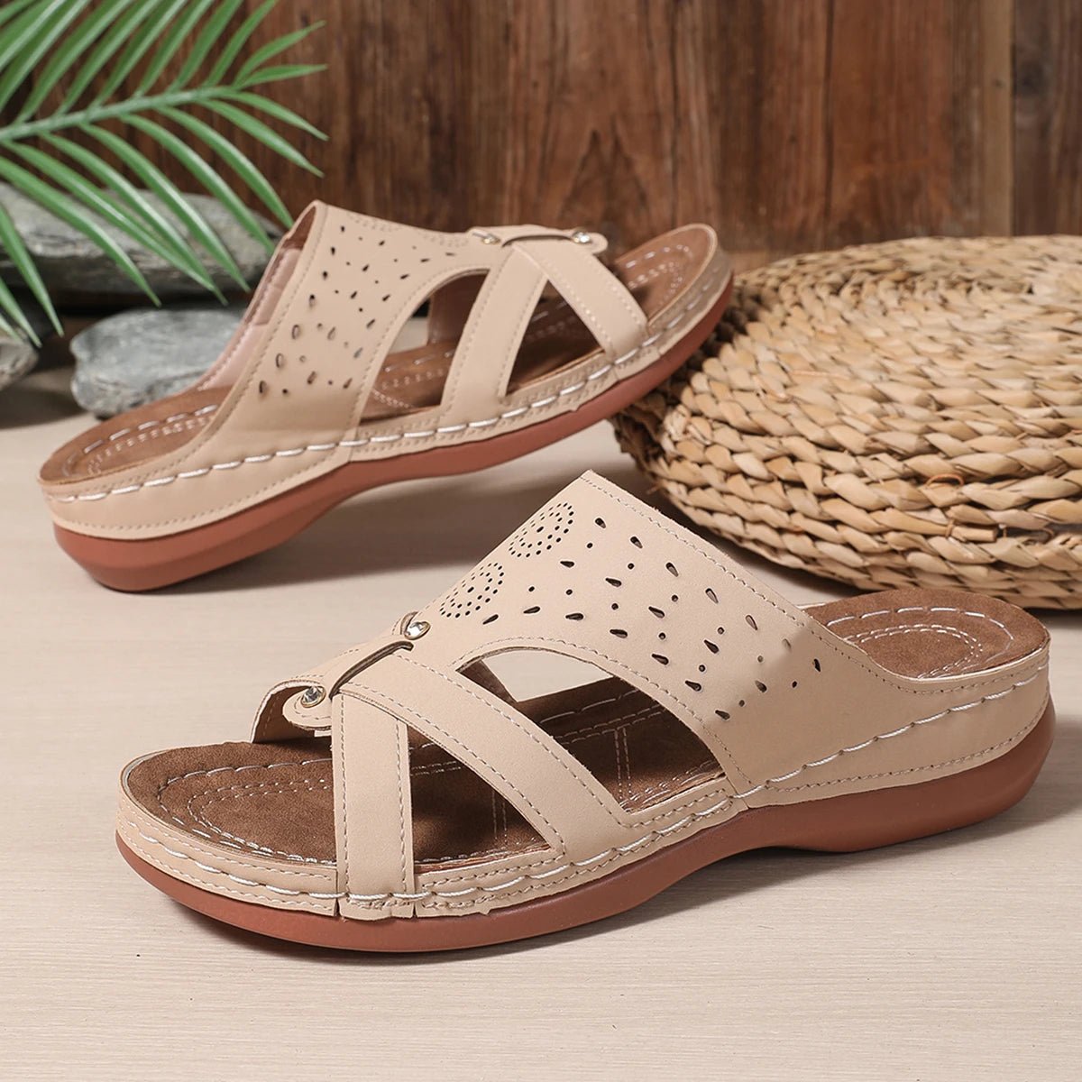 WEDGEVA – Orthopedic platform wedge sandals for all-day style