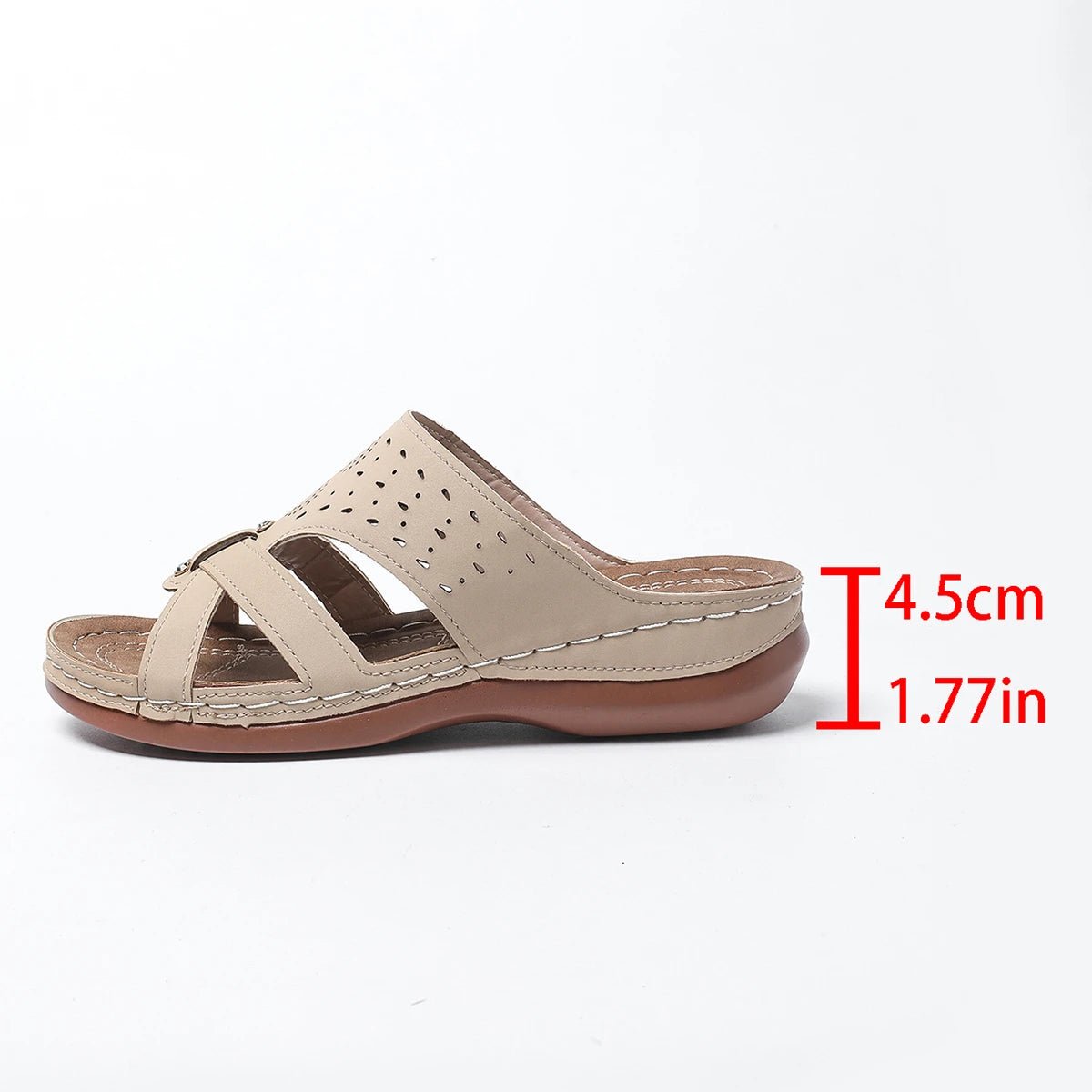 WEDGEVA – Orthopedic platform wedge sandals for all-day style