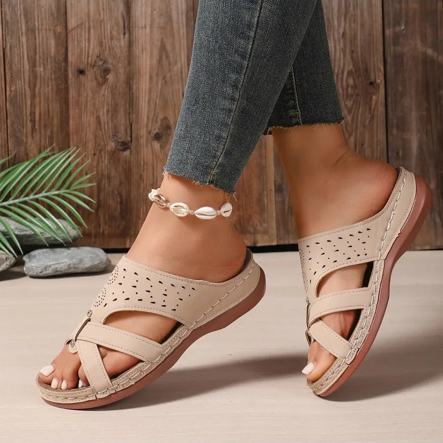 WEDGEVA – Orthopedic platform wedge sandals for all-day style