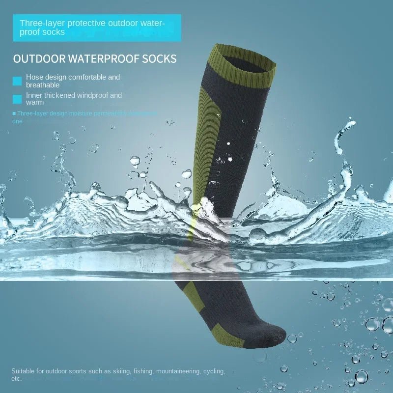 WETGUARD KNEE – Knee High Waterproof Socks for Harsh Outdoor Conditions