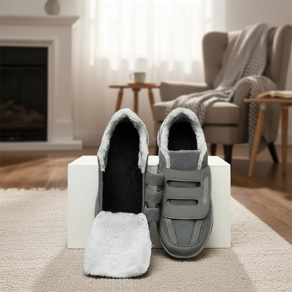 WINTERCARE – Warm Winter Diabetic Shoes with Wide Toe Box for Foot Swelling