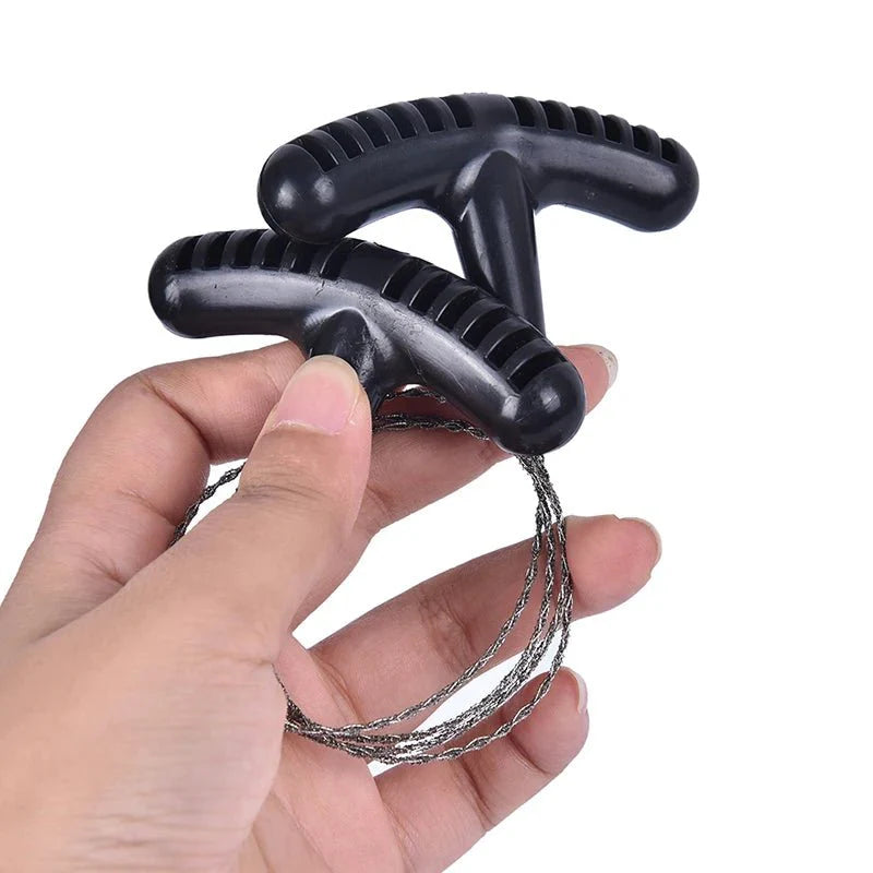 WIRECUT – Portable Steel Wire Saw for Camping, Hiking & Survival Use