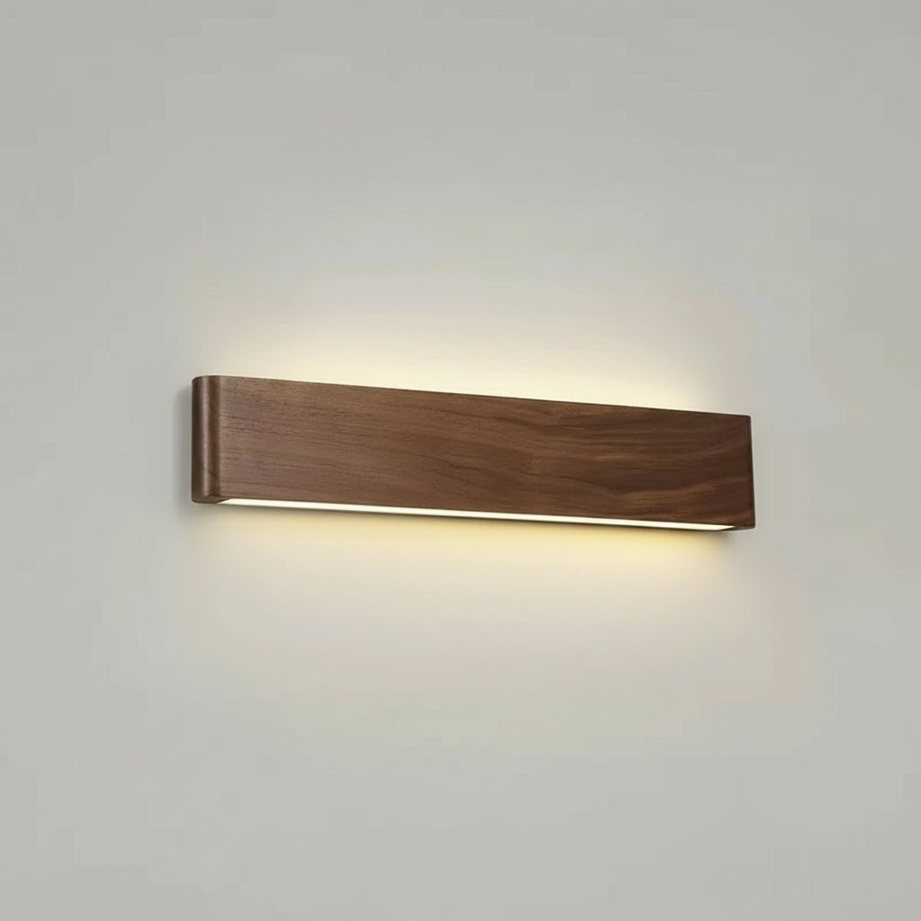 WOODLUX LED – modern wooden wall lamp with 3 color modes