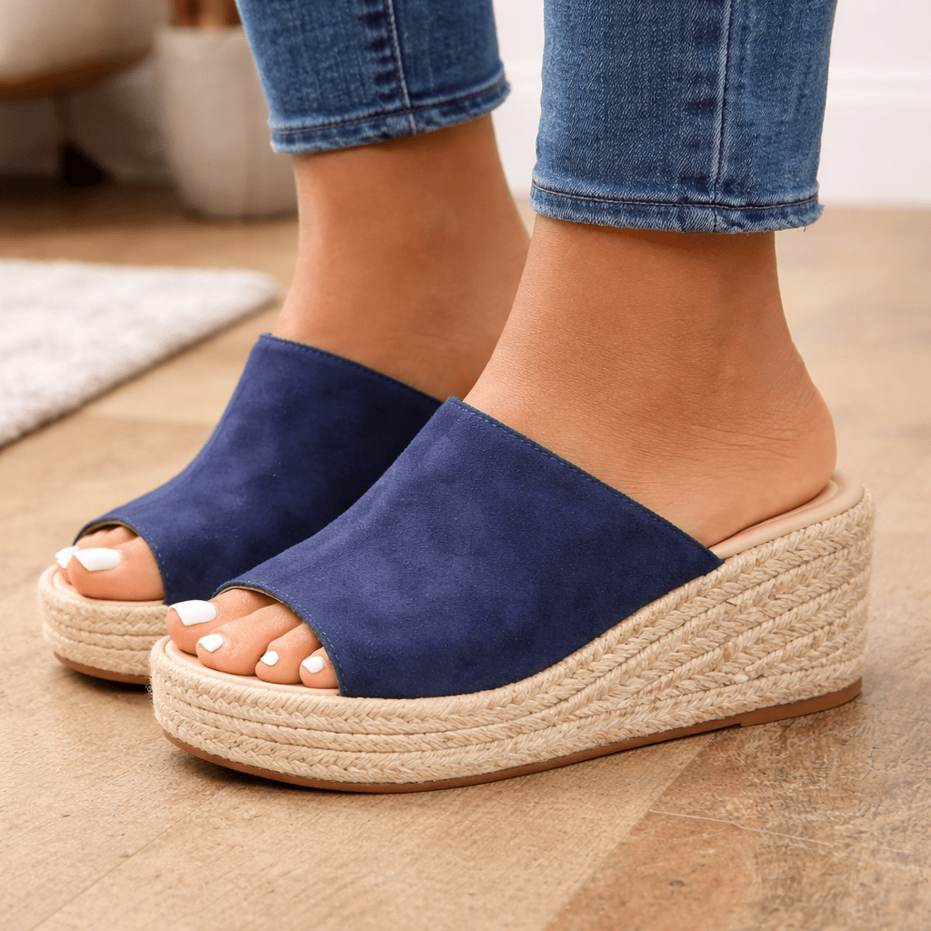 ZAREL – Lightweight Platform Sandals with Cushioned Comfort