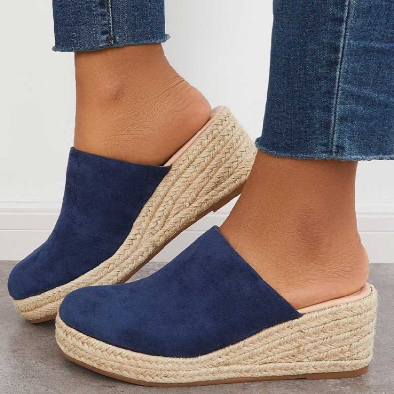 ZAREL – Lightweight Platform Sandals with Cushioned Comfort