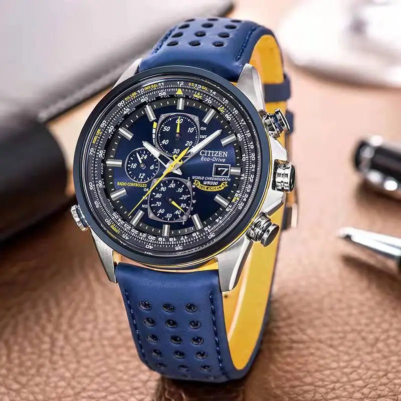 ZENROX – Men’s Elegant Quartz Watch with Luminous Dial and Water-Resistant Build
