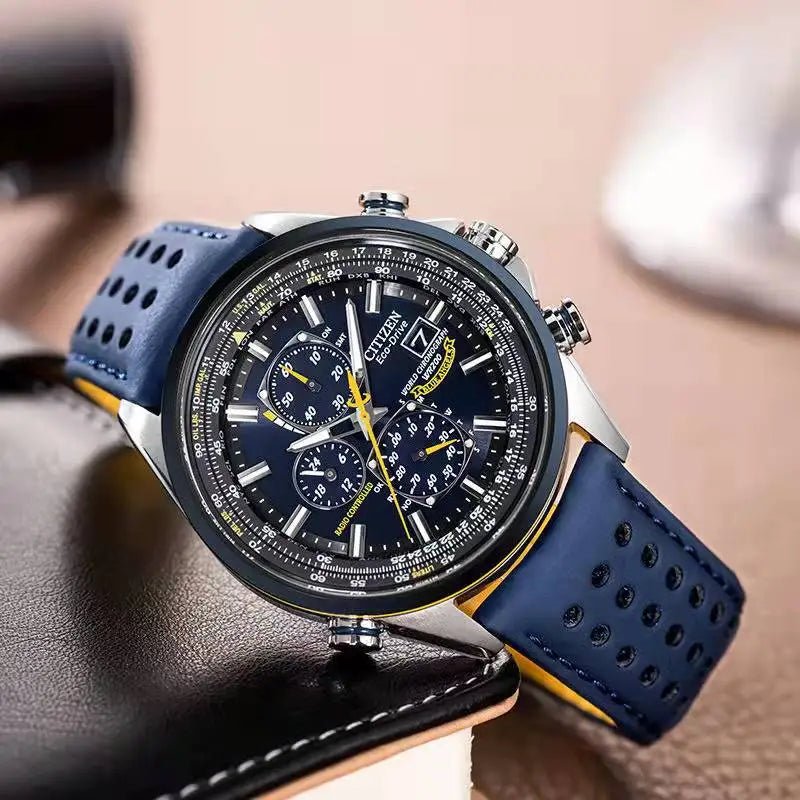 ZENROX – Men’s Elegant Quartz Watch with Luminous Dial and Water-Resistant Build